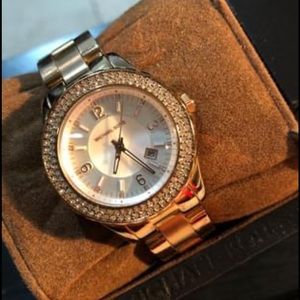 Rose Gold Michael Kors Watch